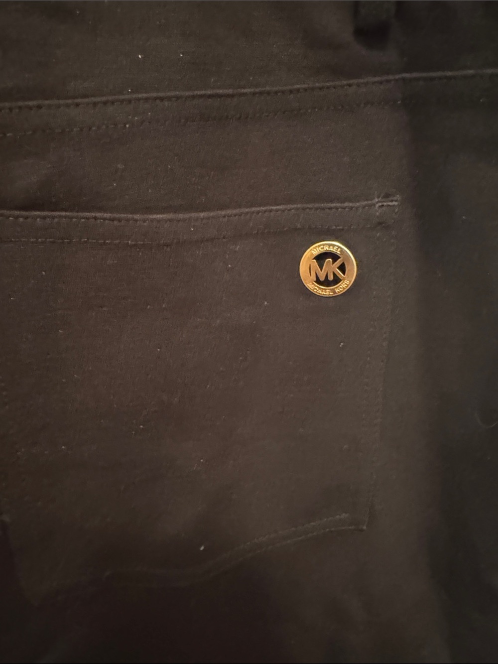 Michael Kors Black Slim Women's Trousers - Picture 5 of 7